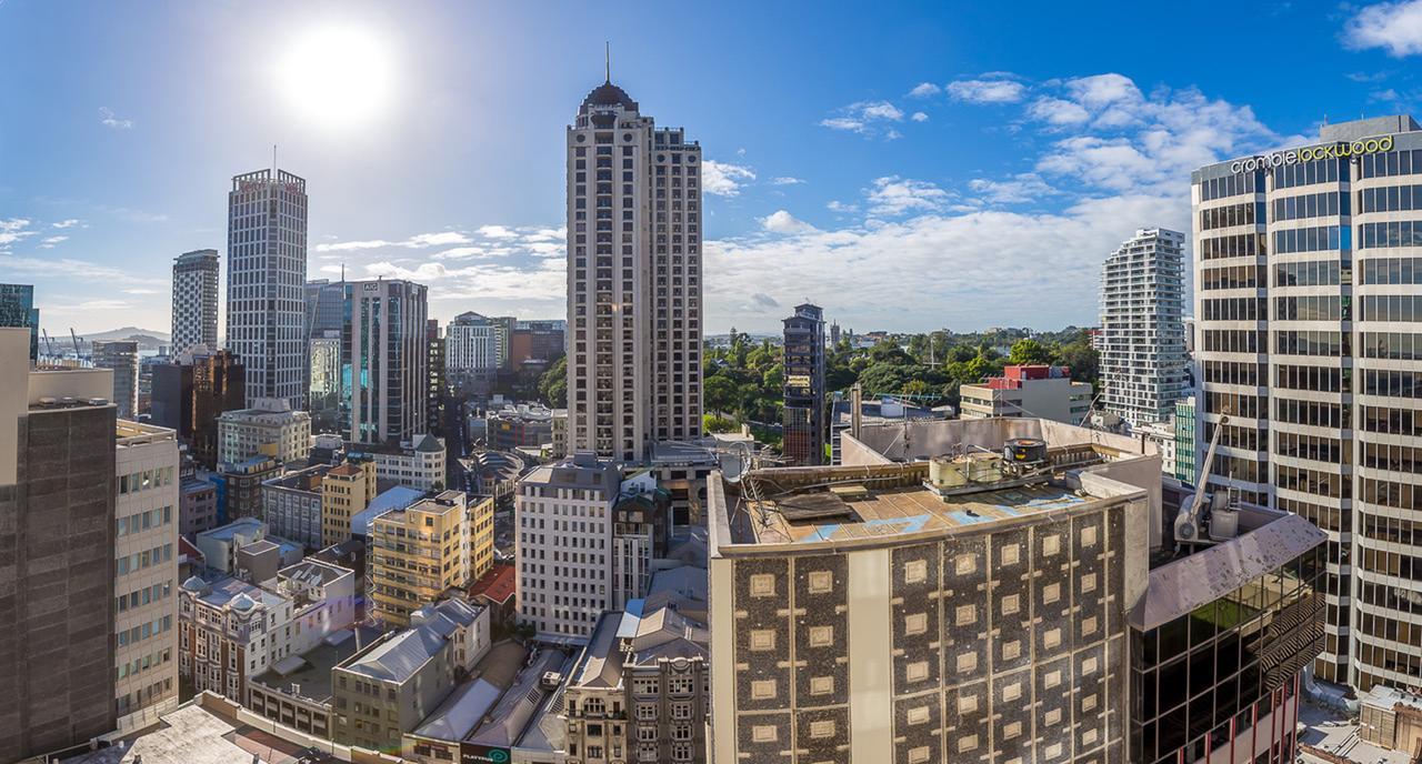 Lovely City Apartment! Views, Pool And Gym โอ๊คแลนด์ ภายนอก รูปภาพ